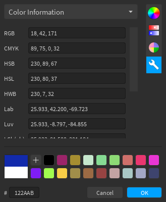Color information