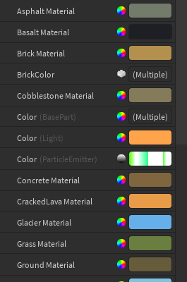 Color Properties
