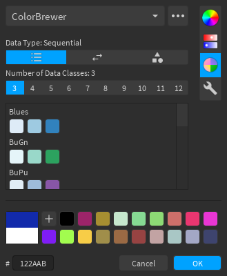 ColorBrewer palette