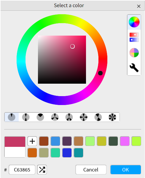 Color wheel (light theme)